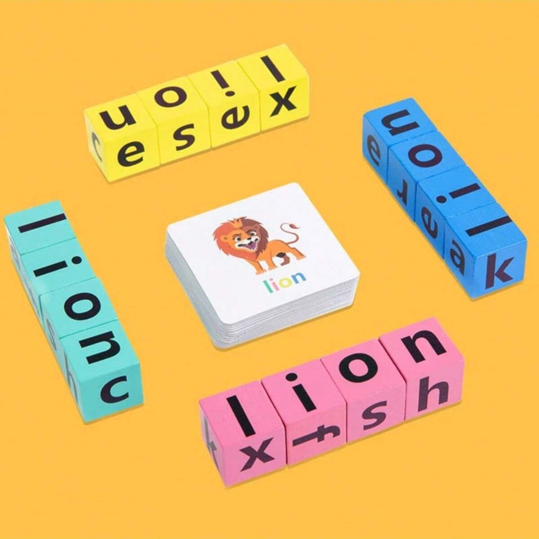 Board Game With Questions - 어린이 알파벳 철자 보드 게임, 16개의