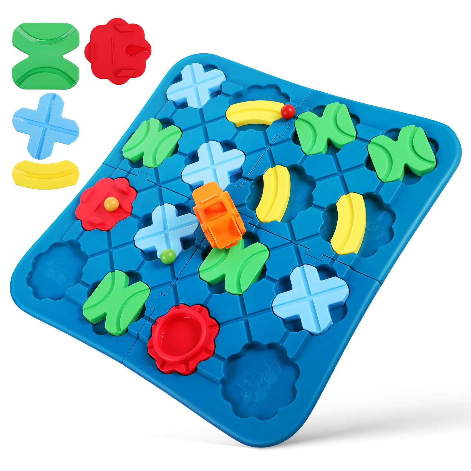 Board Game Digital - 1세트 두뇌 티저 논리적 트랙 미로