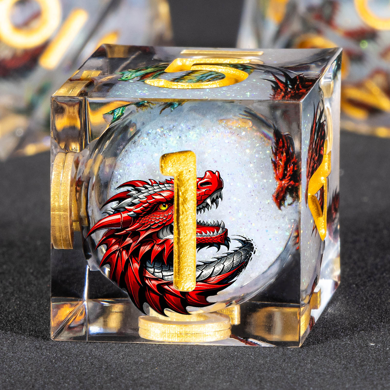 D&D 다이스 세트, 날카로운 모서리의 액체 코어 다이 - Board Game Dungeons And Dragons 리뷰 및 가격
