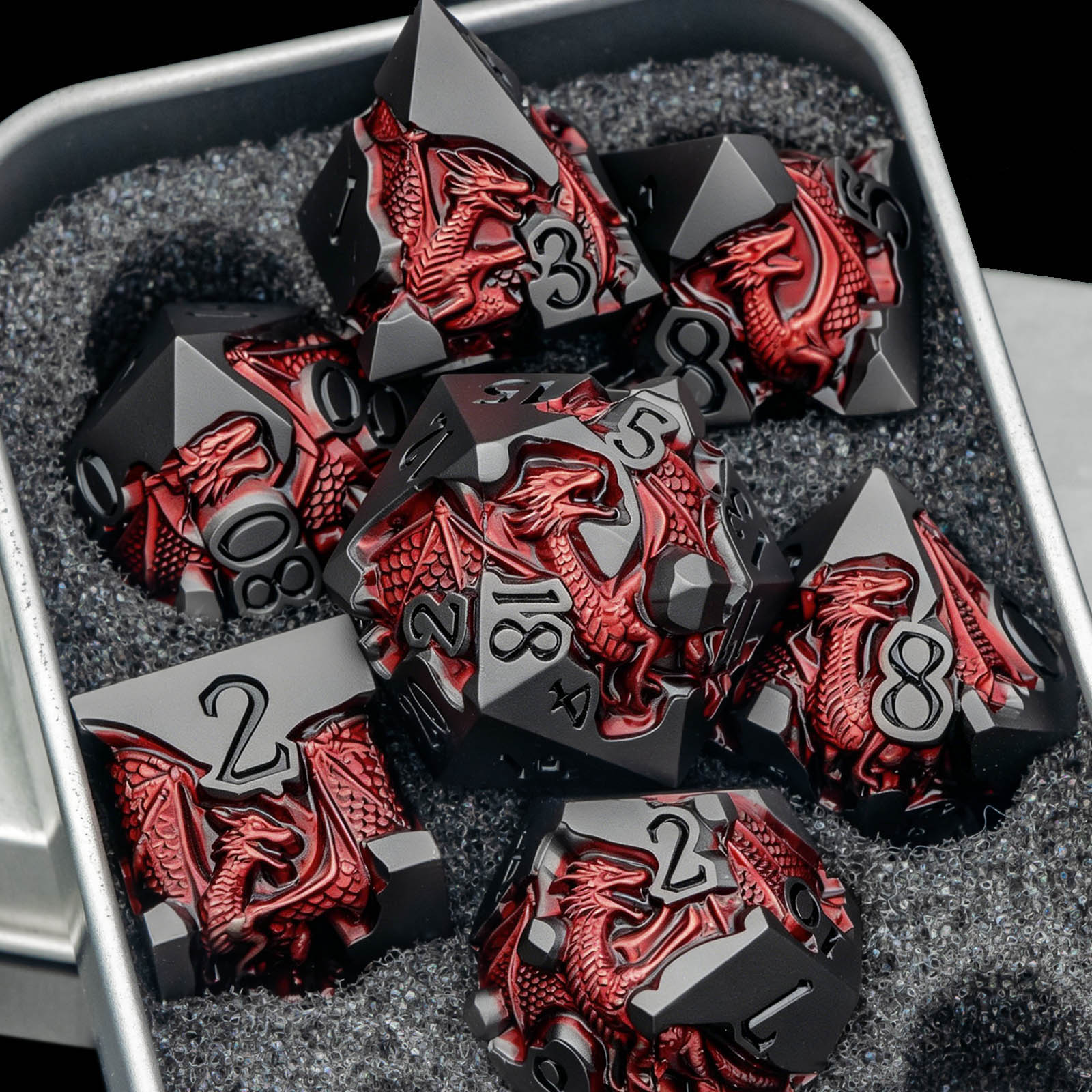 드래곤 다이스 세트 DND 롤플레잉 게임용, 금속 다이 - Board Game Dungeons And Dragons 리뷰 및 가격
