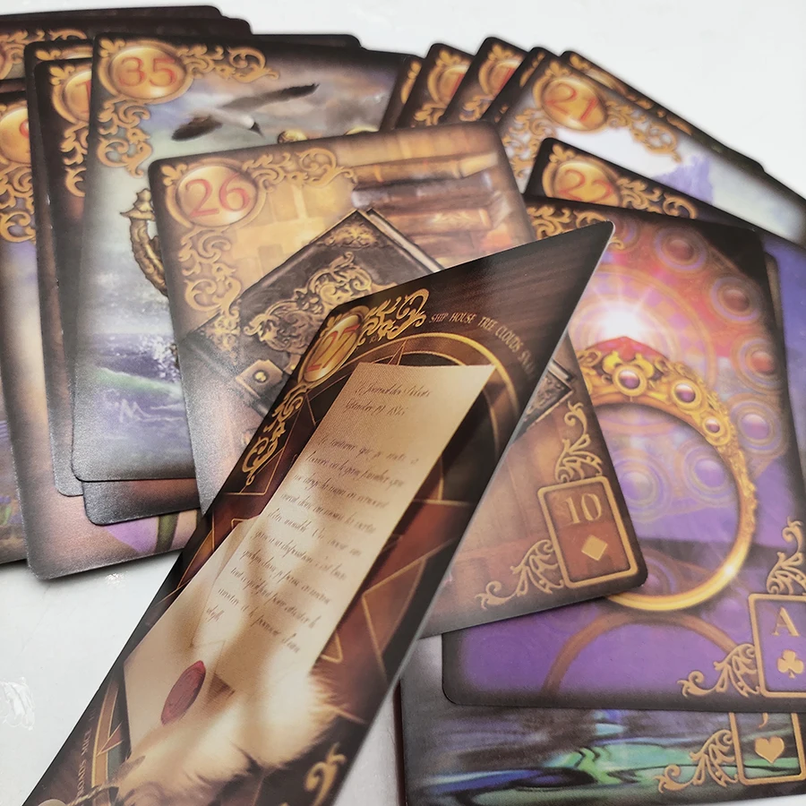 Reverie Lenormand 타로 데크 47 카드  - Board Game Online Free 리뷰 및 가격