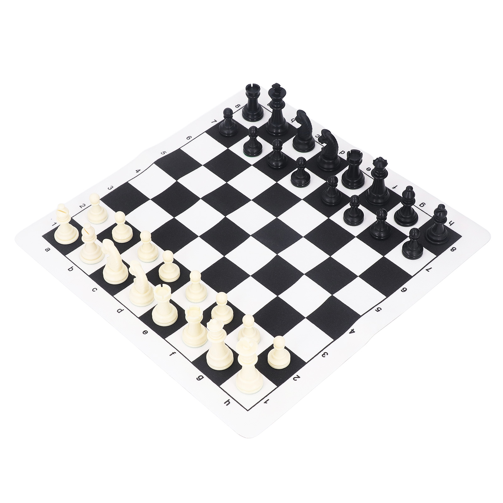 테이블 게임용 국제 체스 세트, 블랙 화이트 플라스틱  - Board Game Harvest 리뷰 및 가격