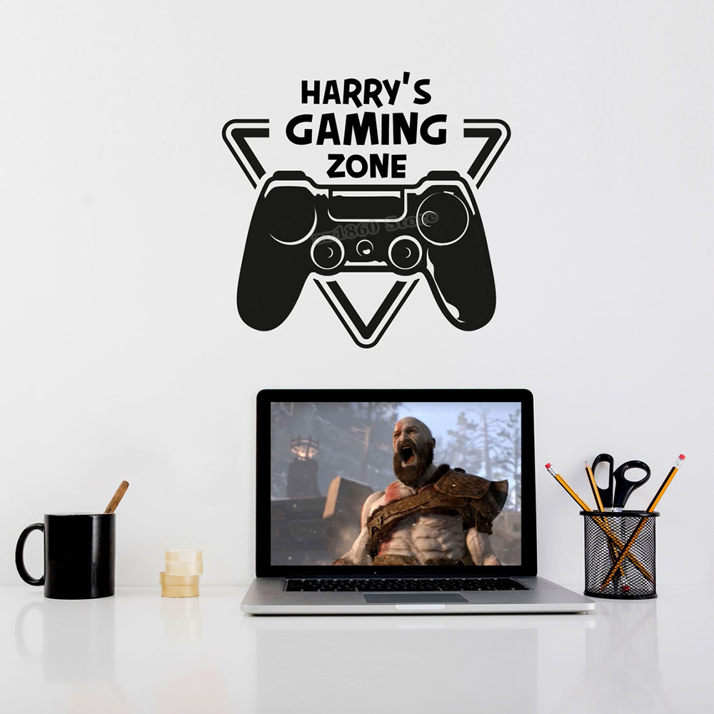 사용자 정의 이름 게임 존 벽 데칼 게이머 이름 사용자 - Board Game Movie 리뷰 및 가격