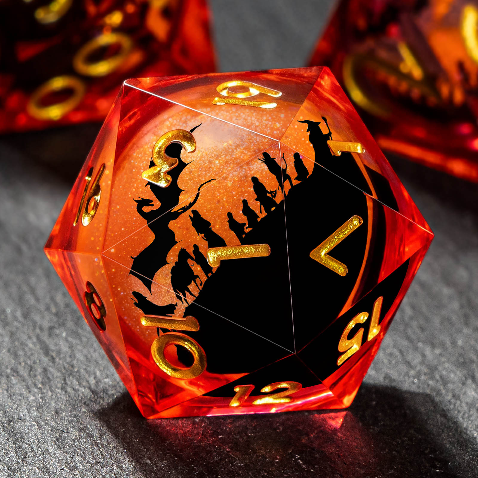 액체 코어 DND 주사위 세트 D&D 롤플레잉 게임용, - Board Game Dungeons And Dragons 리뷰 및 가격