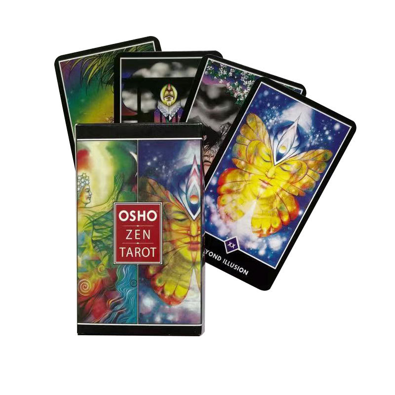 새로운 Osho Zen 타로 카드 PDF 가이드북 영어 - Board Game Zen 리뷰 및 가격